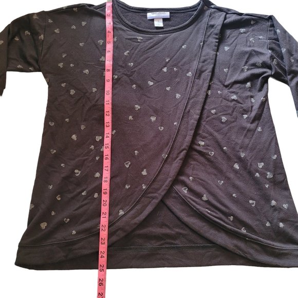 Small Motherhood Maternity Long Sleeve Nursing Sweater - Picture 5 of 9